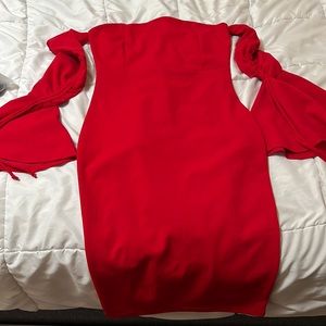 Red dress